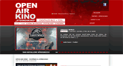Desktop Screenshot of open-air-kino.net